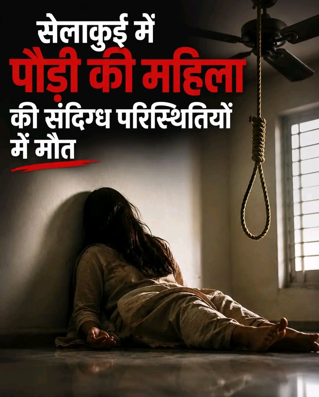 सेलाकुई में महिला की संदिग्ध मौत के मामले में पुलिस जांच