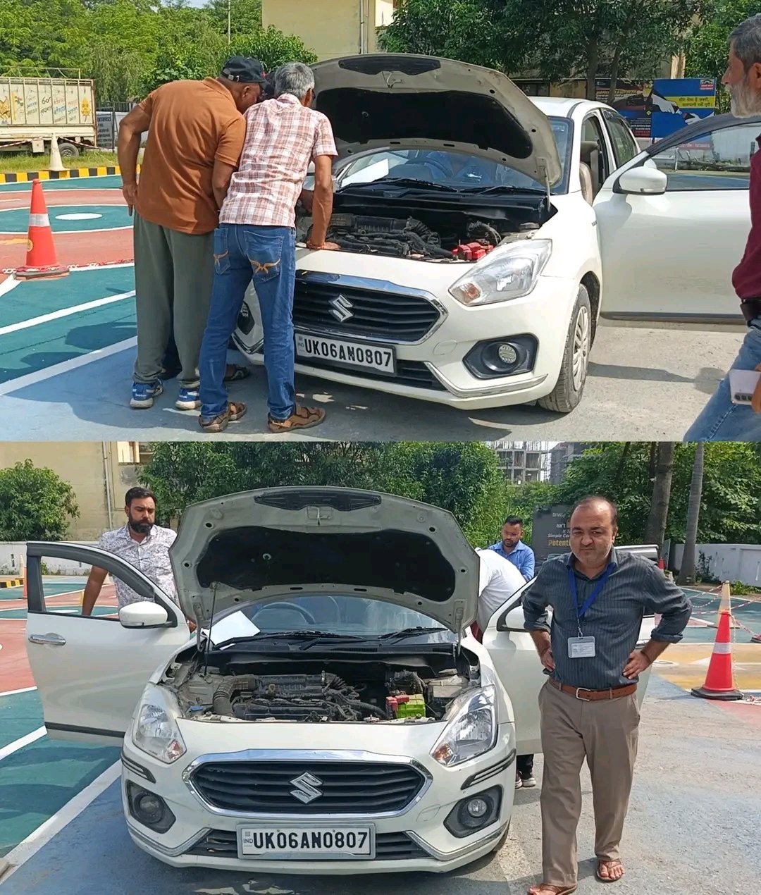 रुद्रपुर RTO में एक ही रजिस्ट्रेशन और चेसिस नंबर वाली दो स्विफ्ट डिजायर कारों की जांच